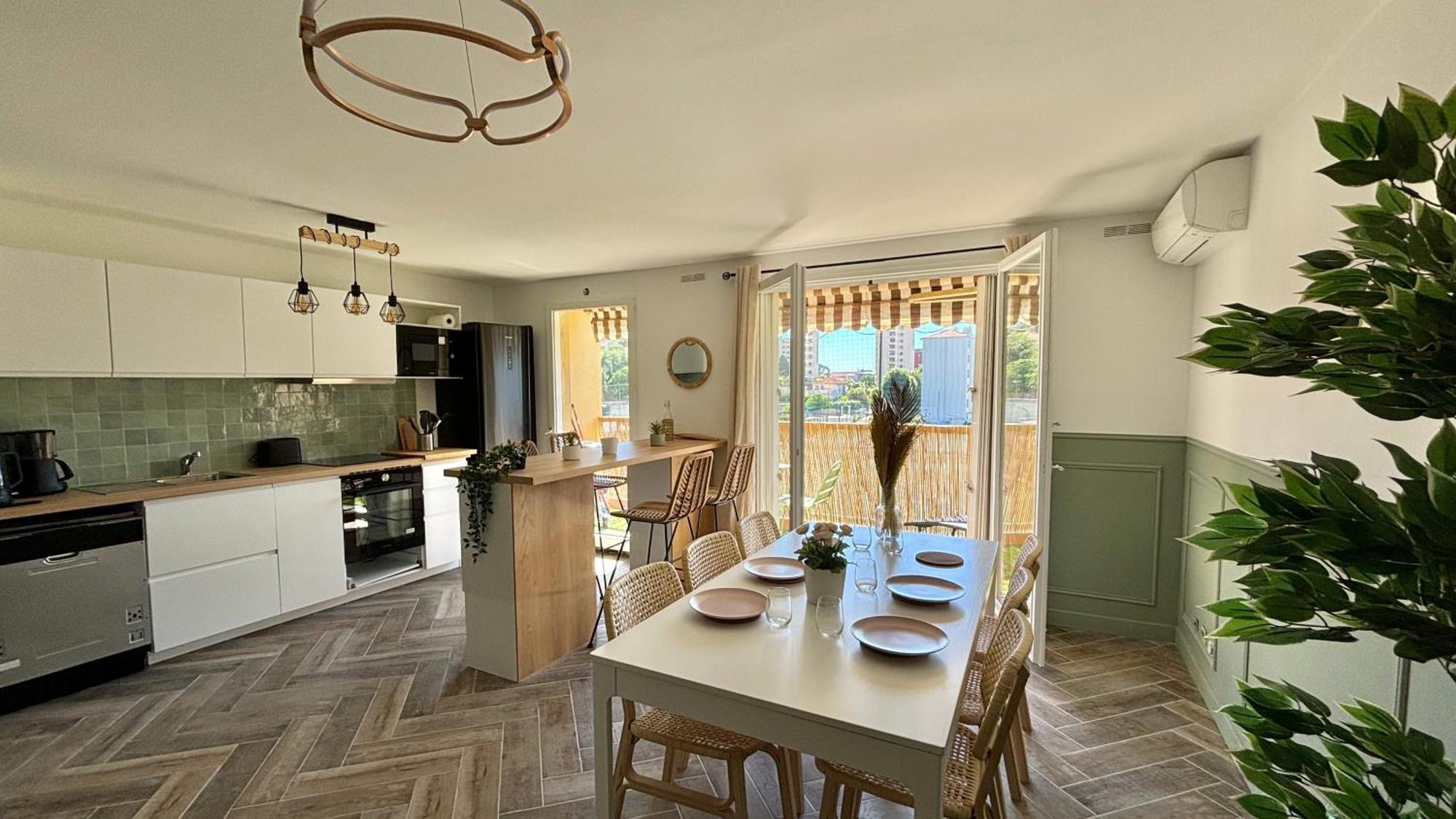 Modern & Cosy 3 Bedrooms Train Tramway Nizza Exterior foto